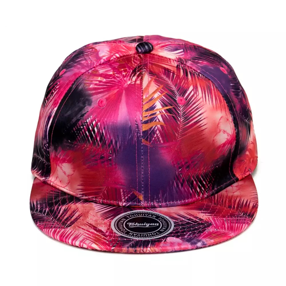 Palm Leaves Graffiti Men's Snapback Baseball Cap – view 6