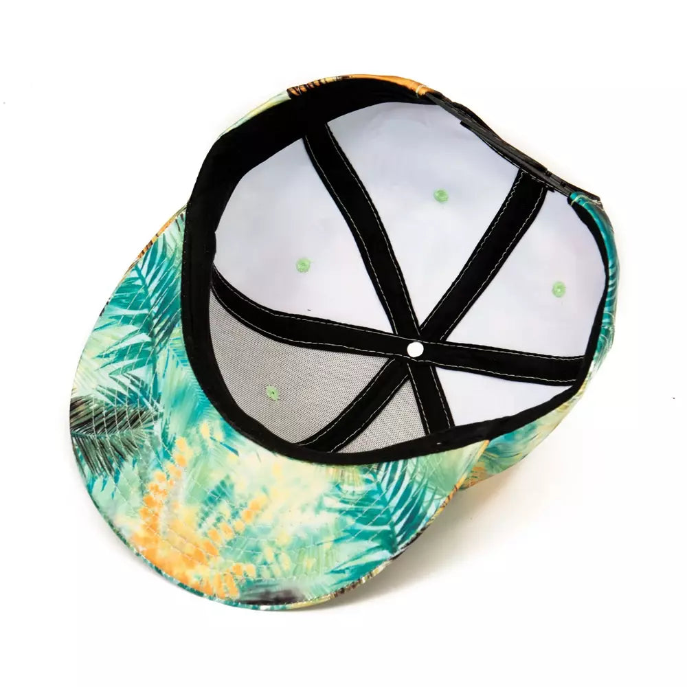 Palm Leaves Graffiti Men's Snapback Baseball Cap – view 10