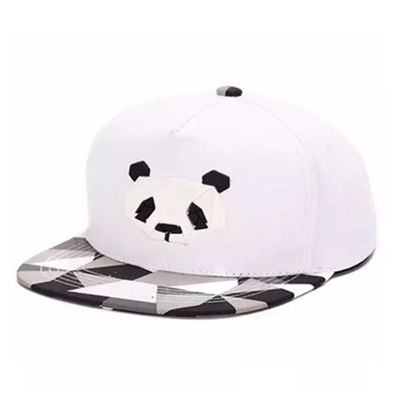 Panda Bear Origami Men's Cotton Snapback Baseball Cap – view 4