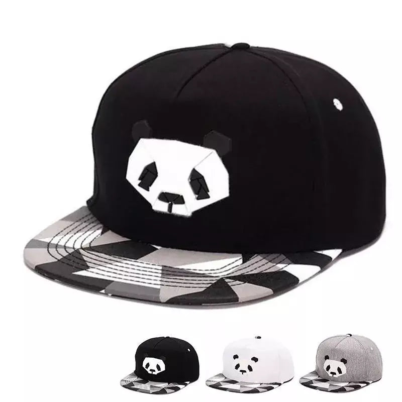 Panda Bear Origami Men's Cotton Snapback Baseball Cap – view 2