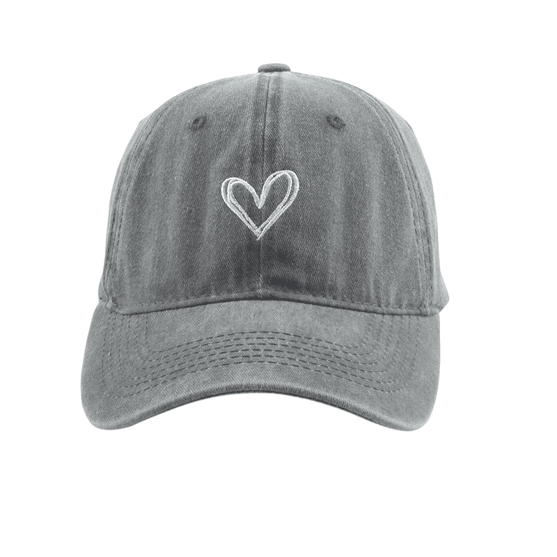 Peaceful Heart Men's Cotton Baseball Cap – view 6