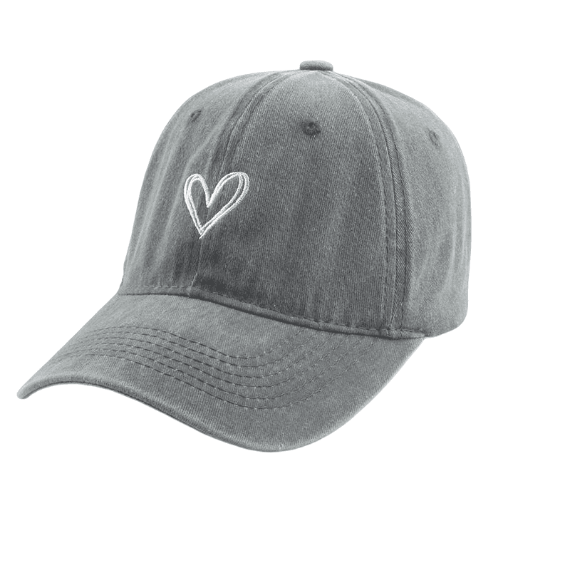 Peaceful Heart Men's Cotton Baseball Cap – view 5
