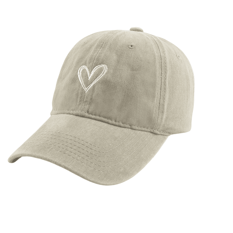 Peaceful Heart Men's Cotton Baseball Cap – view 3