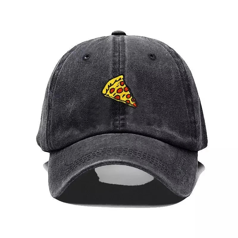 Pizza Men's Washed Cotton Baseball Cap – view 7