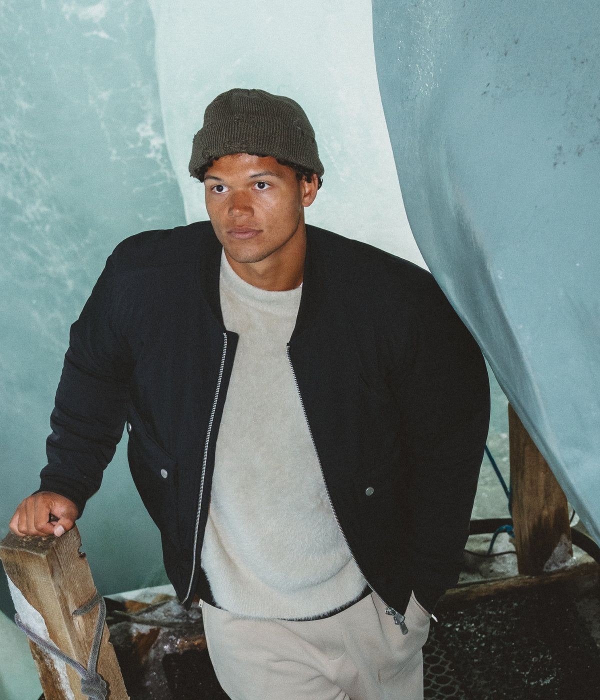 Men's Ripped Fisherman Beanie – view 2