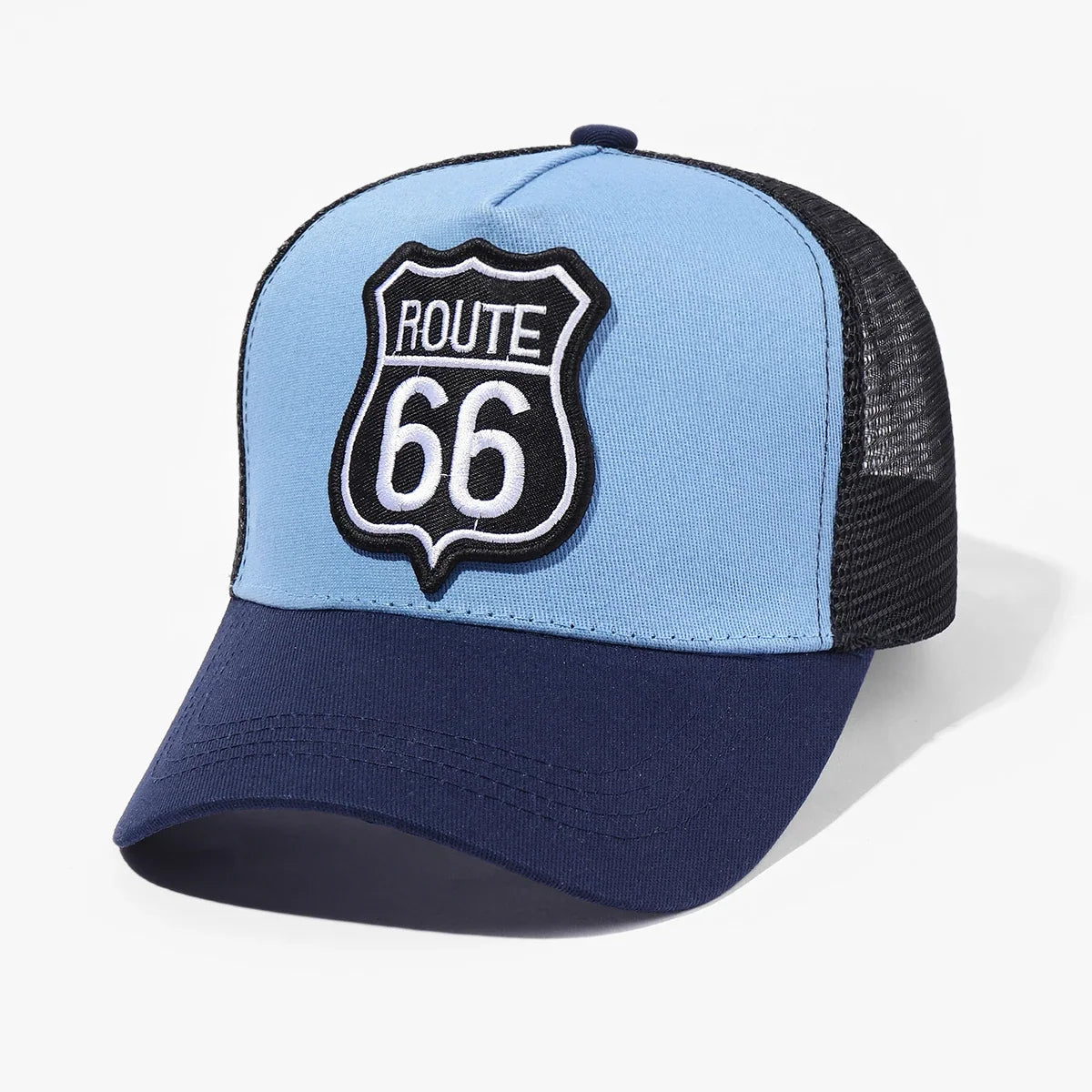 Route 66 Men's Cotton Trucker Baseball Cap – view 6