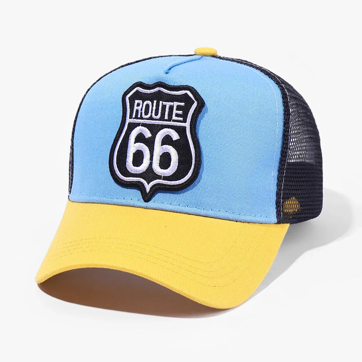 Route 66 Men's Cotton Trucker Baseball Cap – view 5