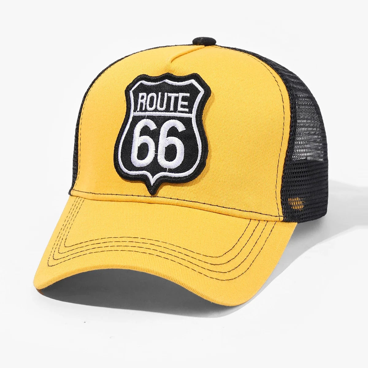 Route 66 Men's Cotton Trucker Baseball Cap – view 9