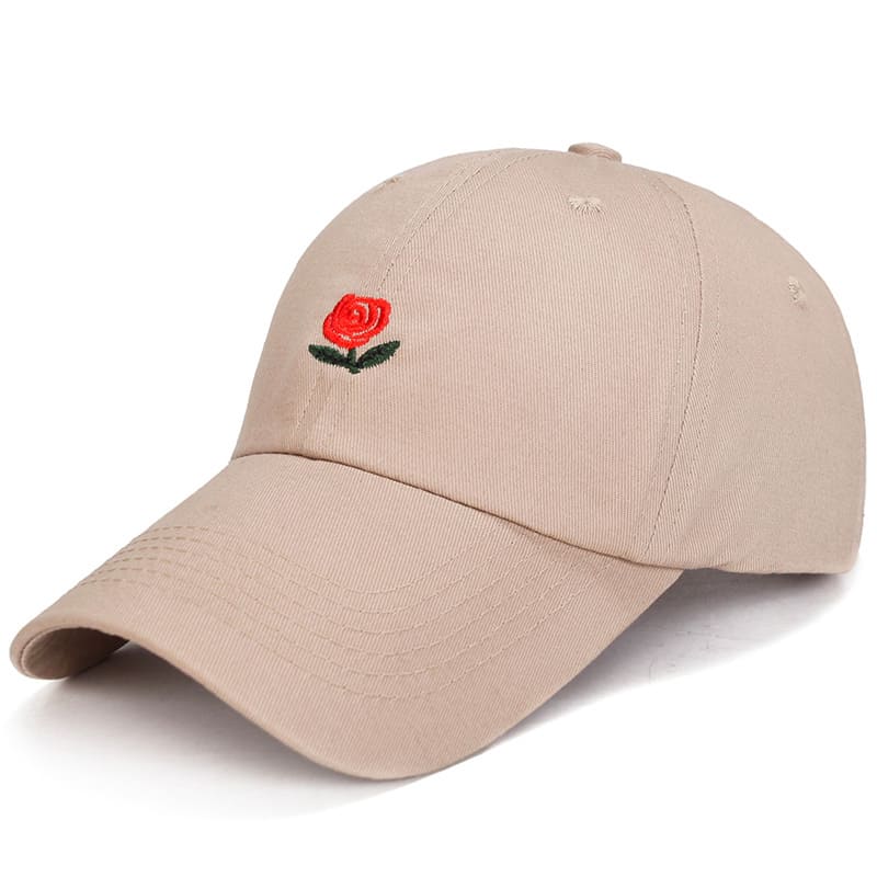 Red Rose Men's Cotton Baseball Cap – view 4