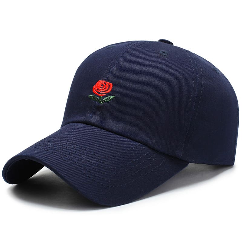 Red Rose Men's Cotton Baseball Cap – view 6