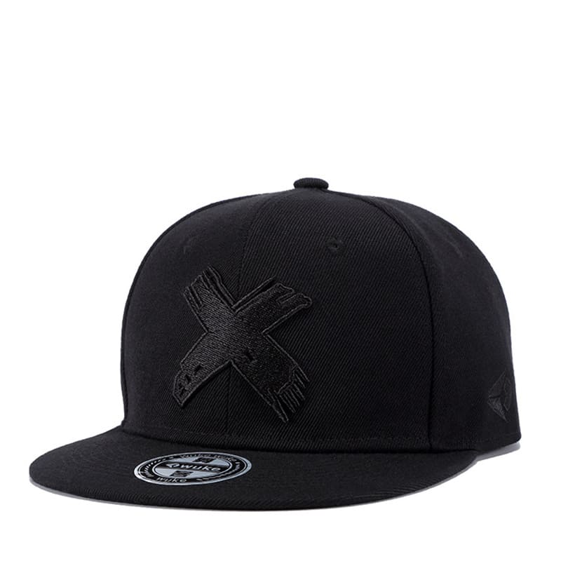 Red X Men's Cotton Snapback Baseball Cap – view 4