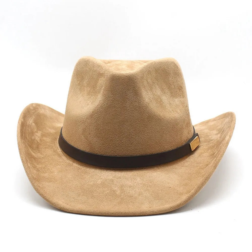 Men's Western Cowboy Hat with Cord Band – view 4