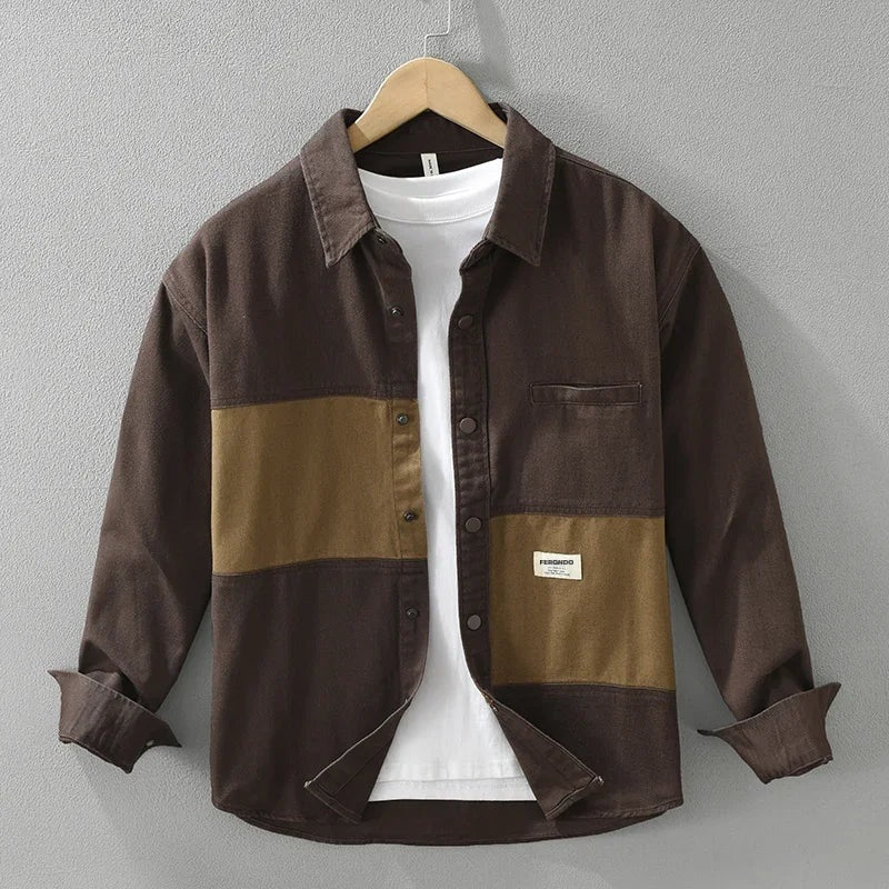 Sândalo Men's Cotton Long Sleeve Shirt – view 2