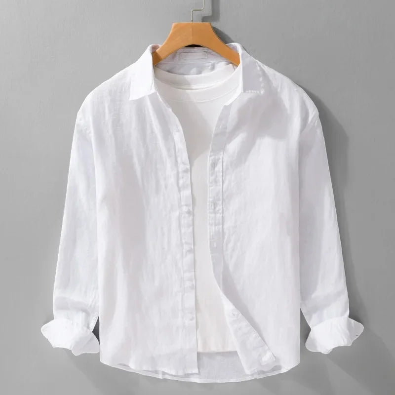 Indaiatuba Men's Linen Shirt – view 12