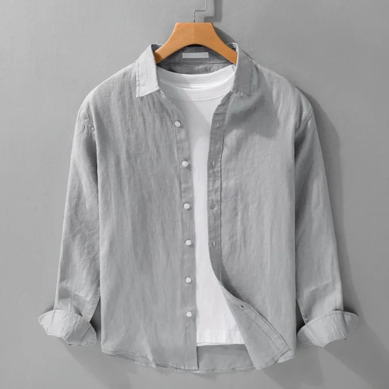 Indaiatuba Men's Linen Shirt – view 10