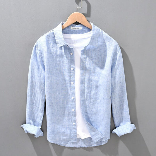 Figueira Linen Shirt by SATRI & CO. – product view 2