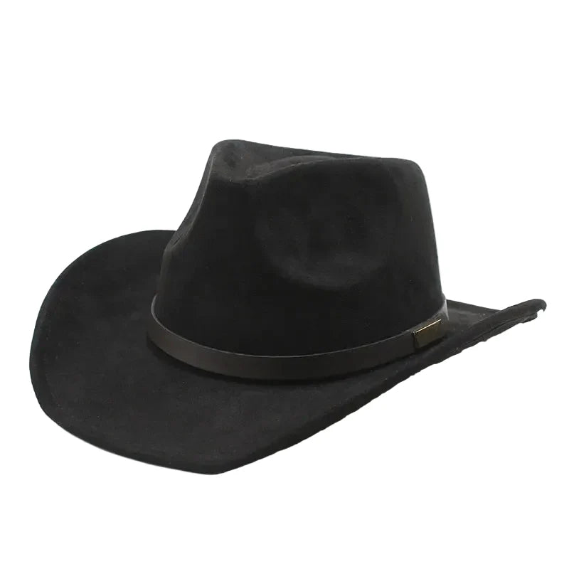 Men's Western Cowboy Hat with Cord Band – view 9