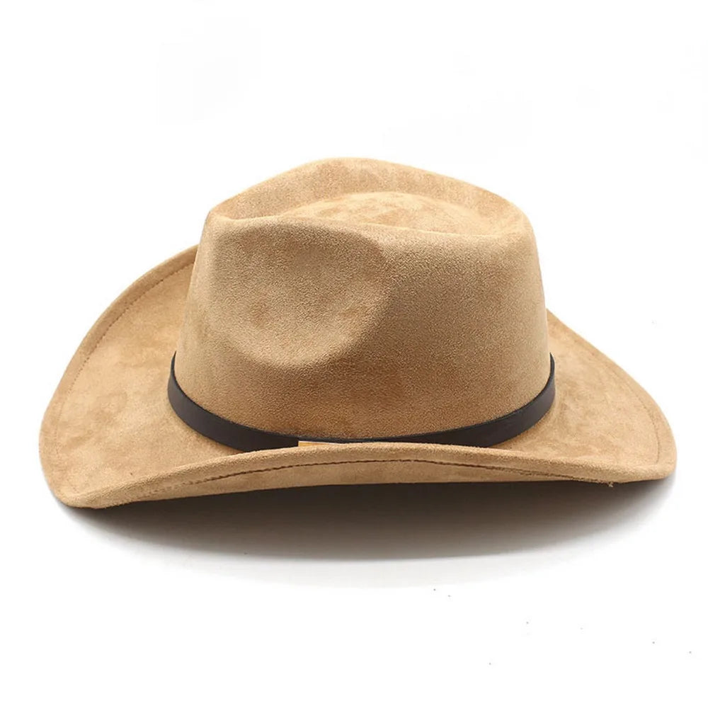 Men's Western Cowboy Hat with Cord Band – view 5