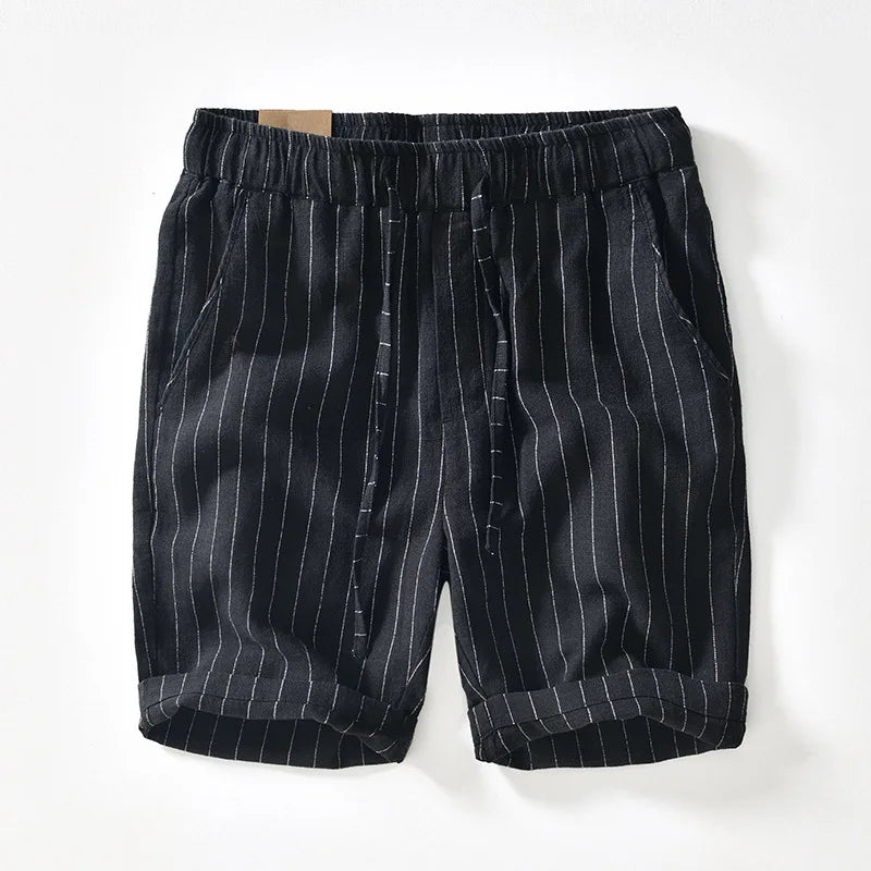 Men's Pure Linen Shorts – view 3
