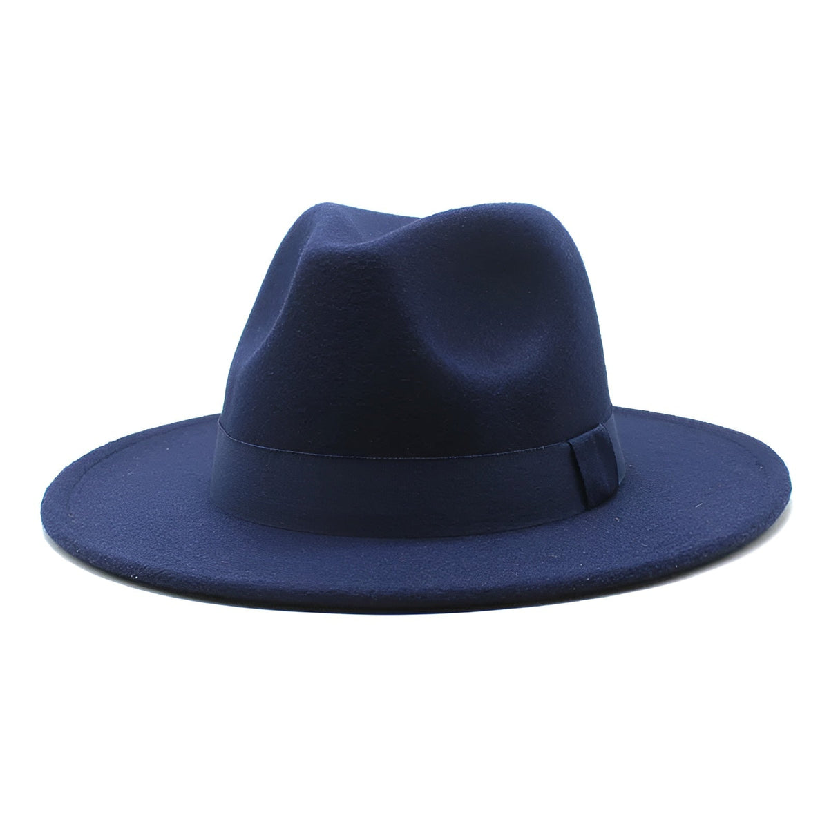 Men's Wool Blend Wide Brim Fedora Hat – view 8