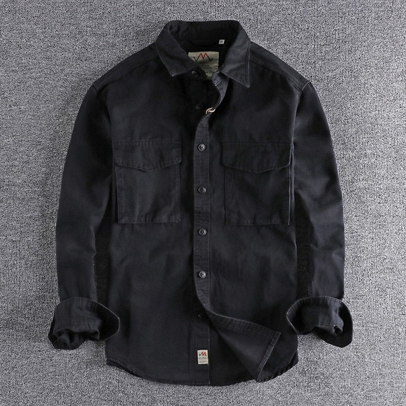 Men's Cotton Cargo Shirt – view 13