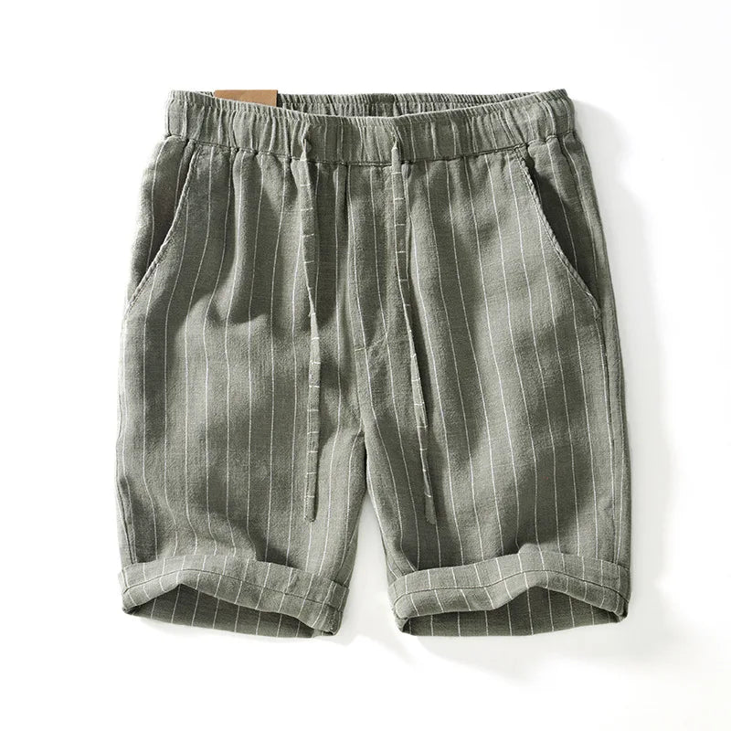 Men's Pure Linen Shorts – view 7