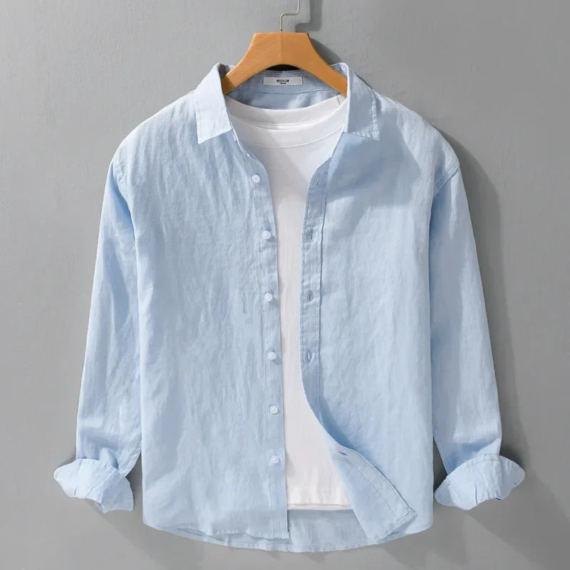 Indaiatuba Men's Linen Shirt – view 6