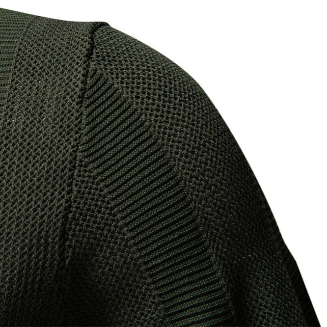 Men's Cotton and Viscose Knitted Polo Shirt – view 8