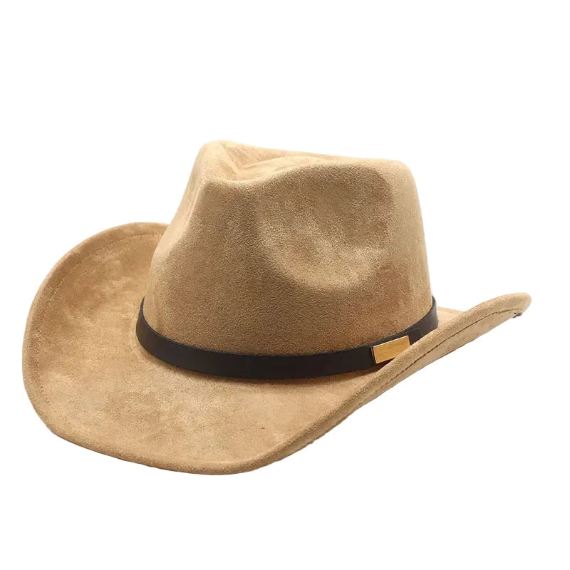 Men's Western Cowboy Hat with Cord Band – view 12