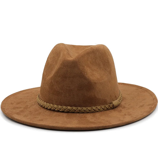 Men's Braided Band Fedora Hat – view 1