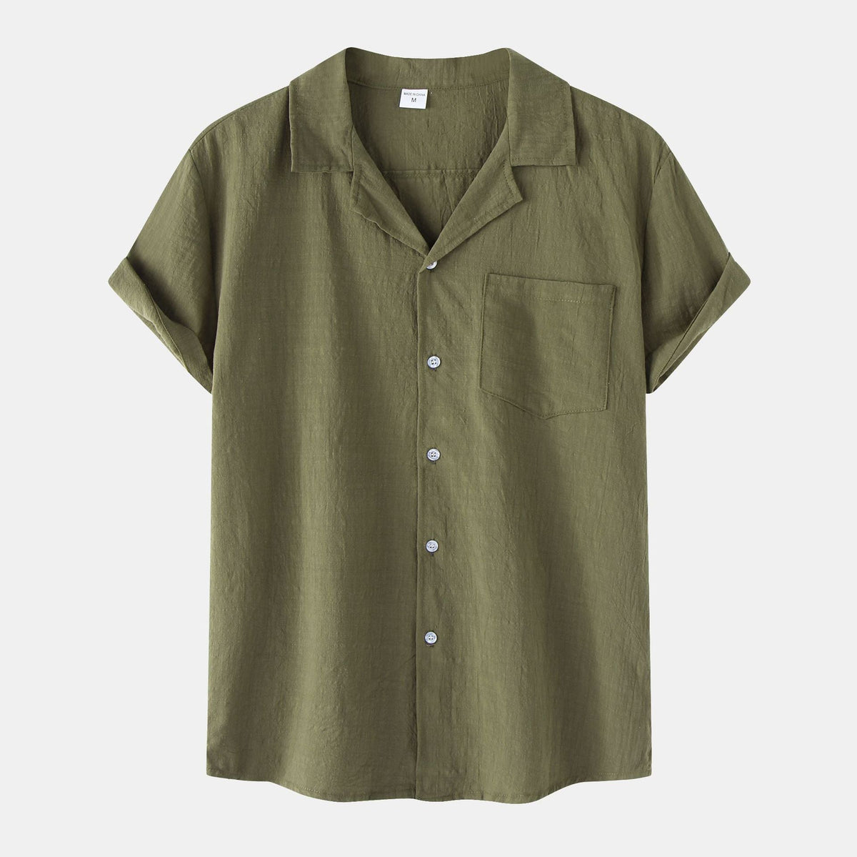 Espinosa Men's Short Sleeve Cotton Shirt – view 3