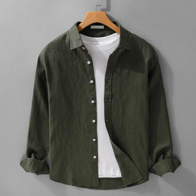 Indaiatuba Men's Linen Shirt – view 2