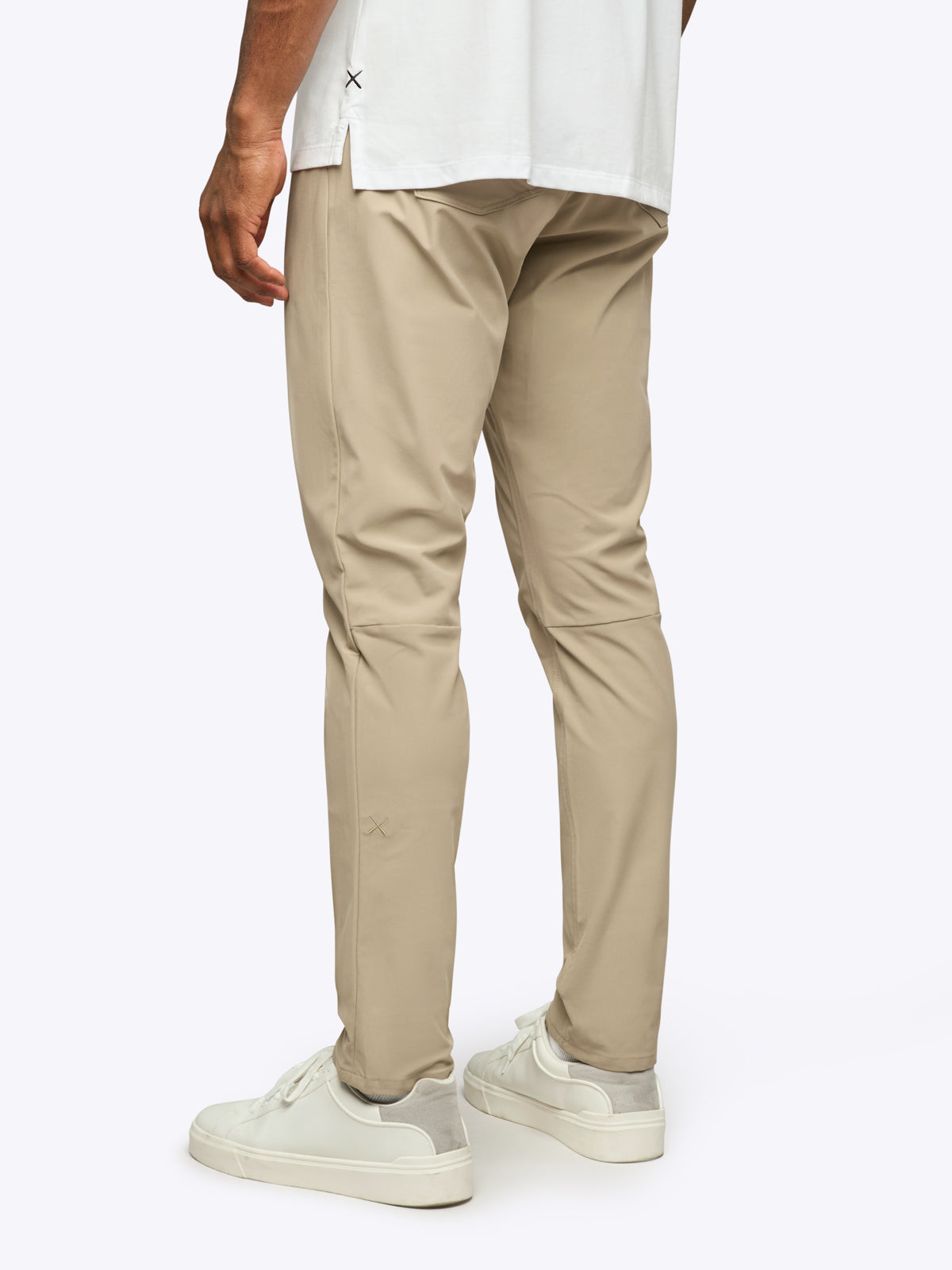 Men's Four-Way Stretch 5-Pocket Trousers in Santal – view 2
