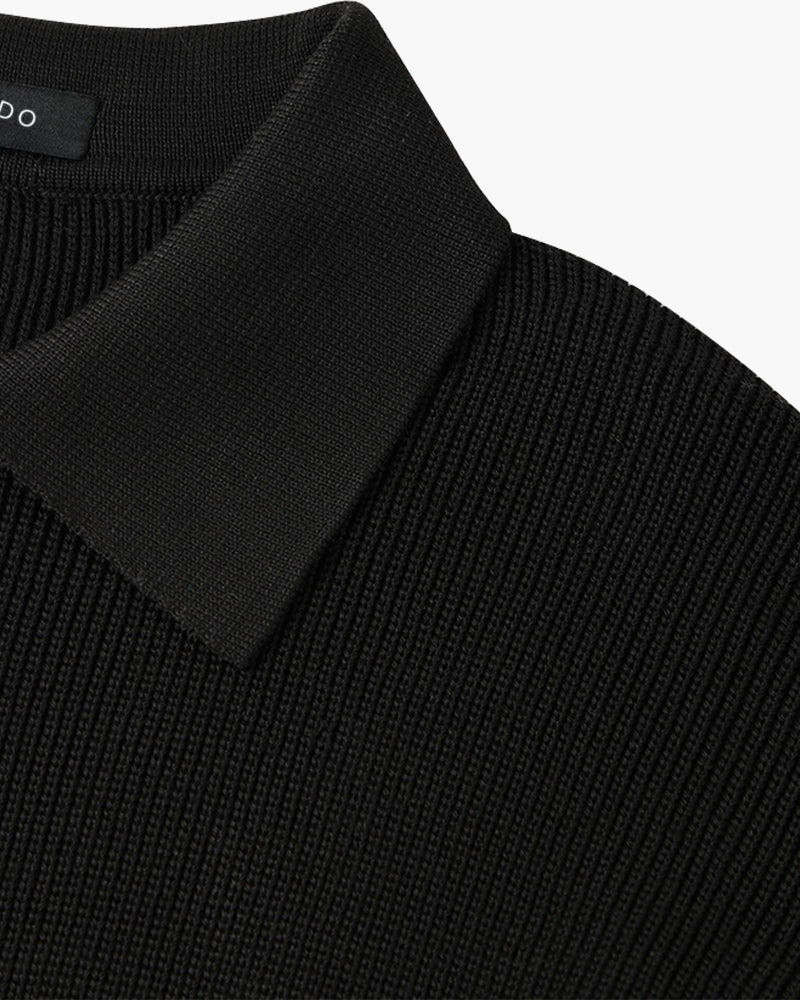 Men's Cotton Half-Zip Collared Jumper – view 14