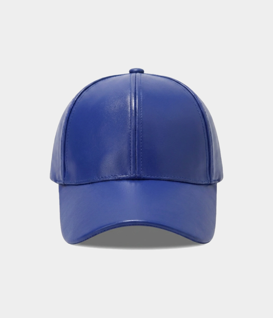Slick Men's Faux Leather Snapback Baseball Cap – view 1