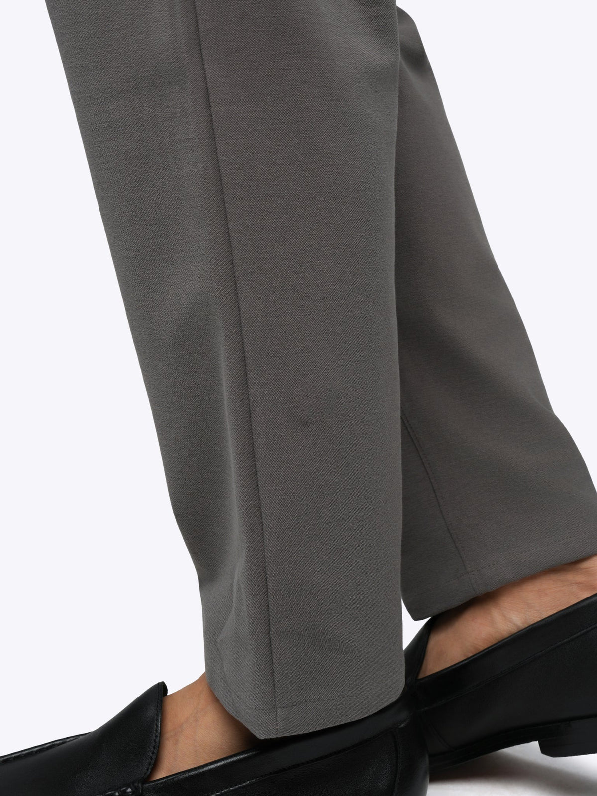 Men's Pull-On Cropped Trousers in Steel – view 6