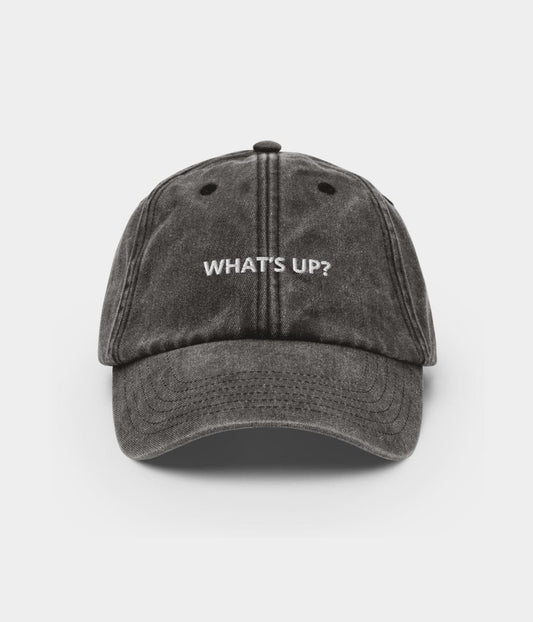 Sup Men's Embroidered Washed Cotton Baseball Cap – view 1