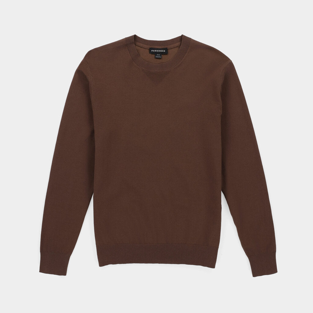 Men's Extra-Fine Lightweight Crew Neck Jumper – view 29