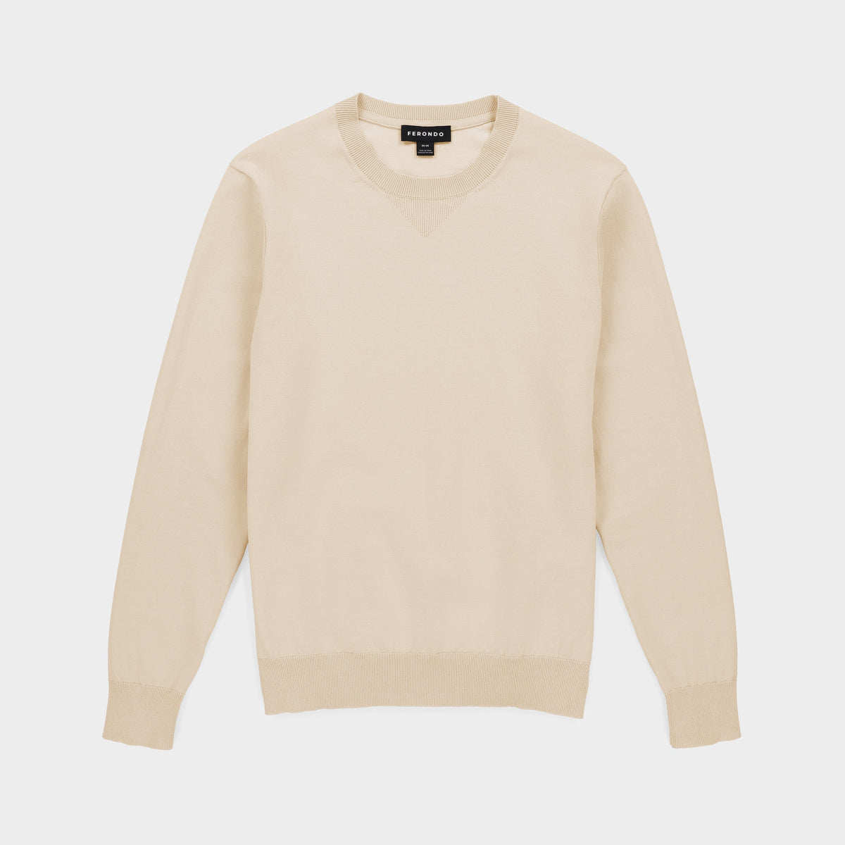 Men's Extra-Fine Lightweight Crew Neck Jumper – view 19