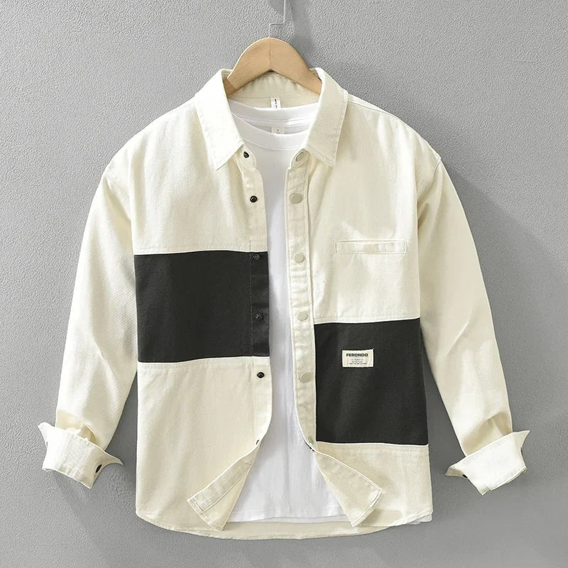 Sândalo Men's Cotton Long Sleeve Shirt – view 6