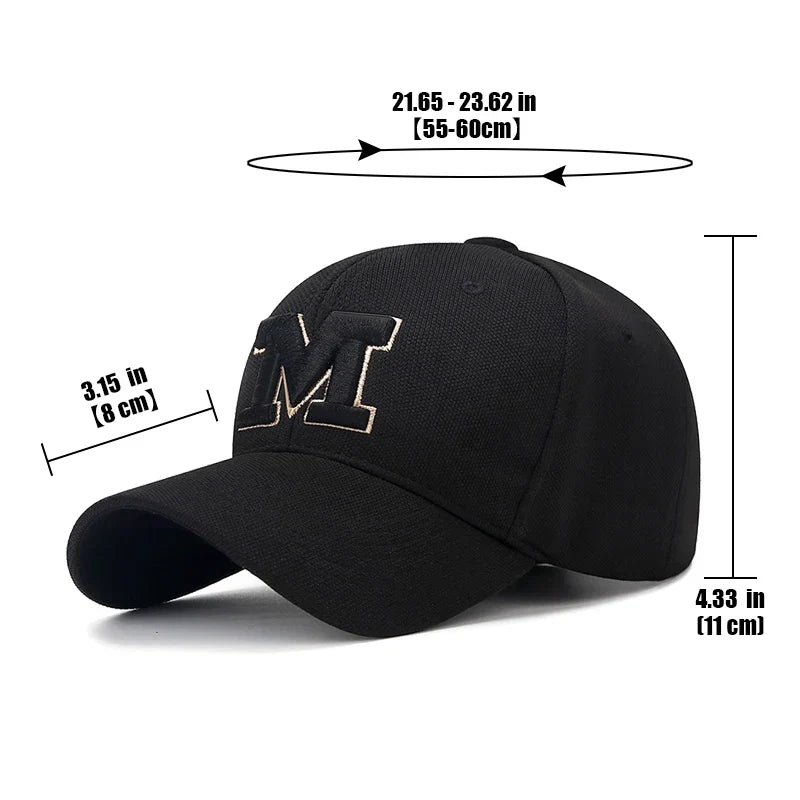 Lucca Men's Embroidered Cotton Baseball Cap – view 5