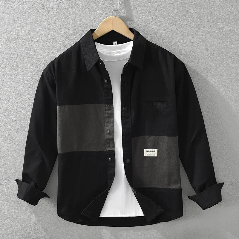 Sândalo Men's Cotton Long Sleeve Shirt – view 4