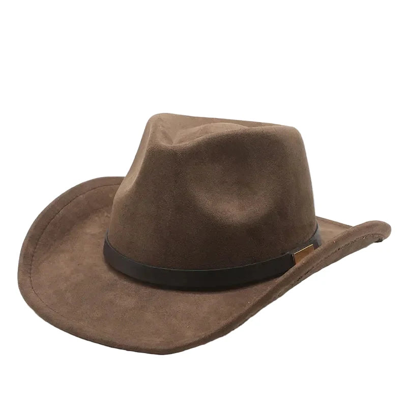 Men's Western Cowboy Hat with Cord Band – view 10