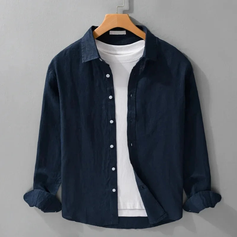 Indaiatuba Men's Linen Shirt – view 4