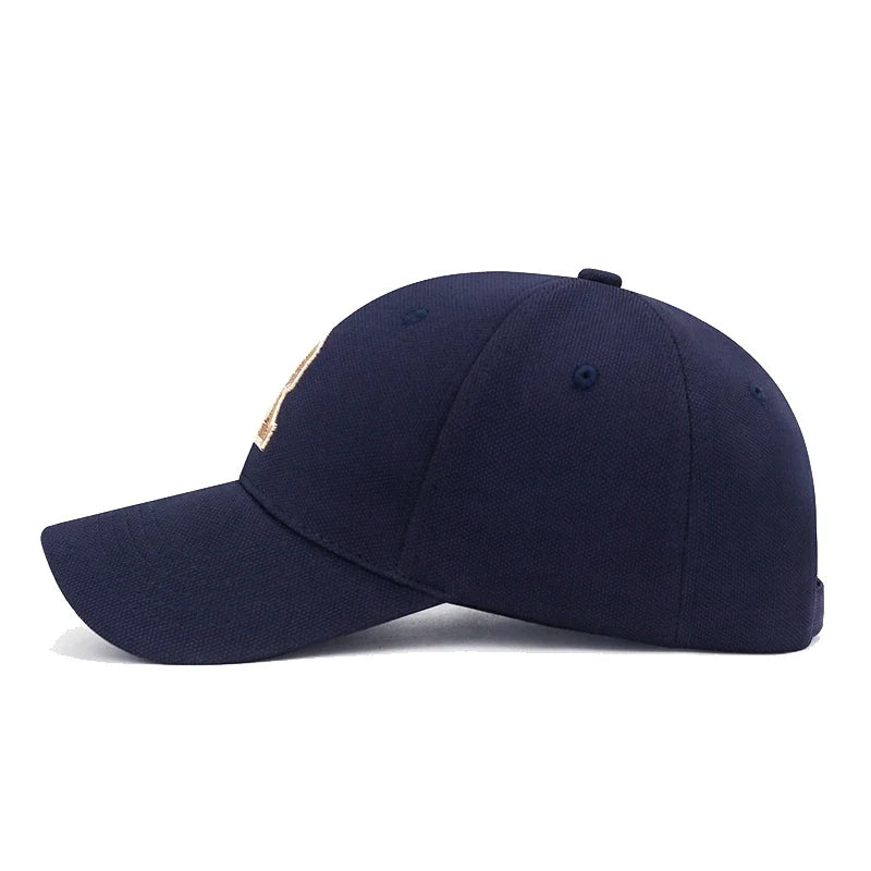 Capri Men's Embroidered Cotton Baseball Cap – view 5