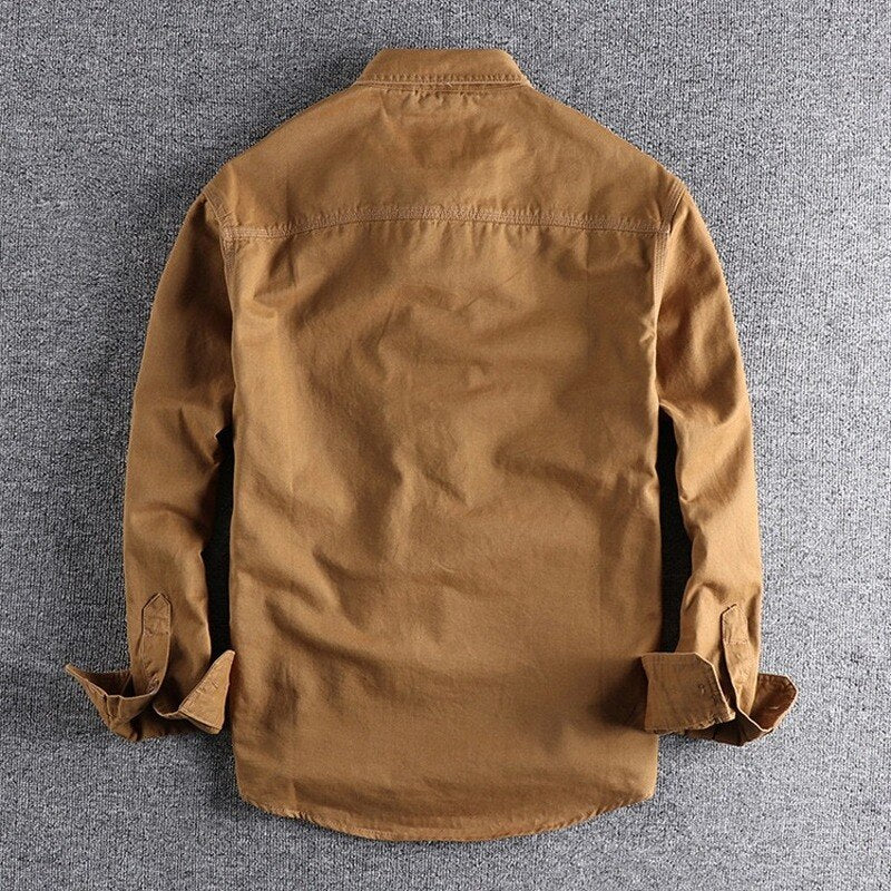 Men's Cotton Cargo Shirt – view 7