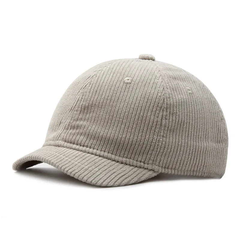 Seul Men's Corduroy Short Brim Baseball Cap – view 7