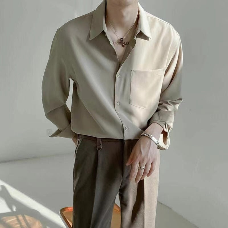 Seoul Men's Cotton Blend Casual Shirt – view 1