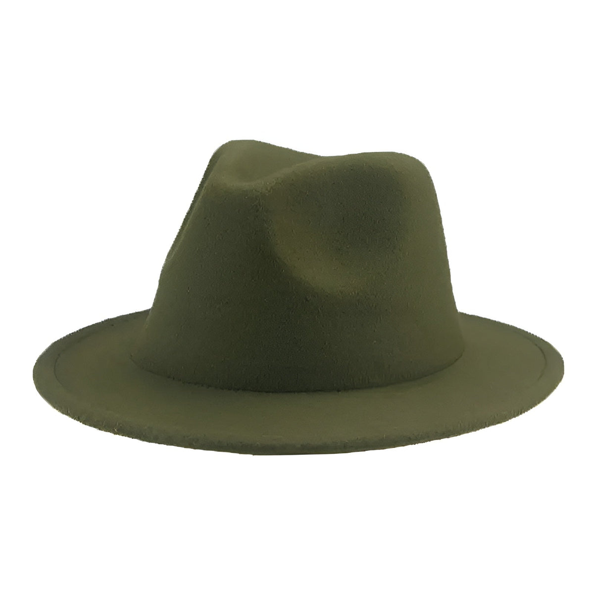 Men's Cotton and Wool Blend Fedora Hat – view 1