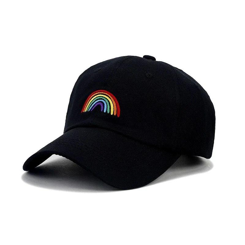 Shining Rainbow Men's Cotton Baseball Cap – view 5
